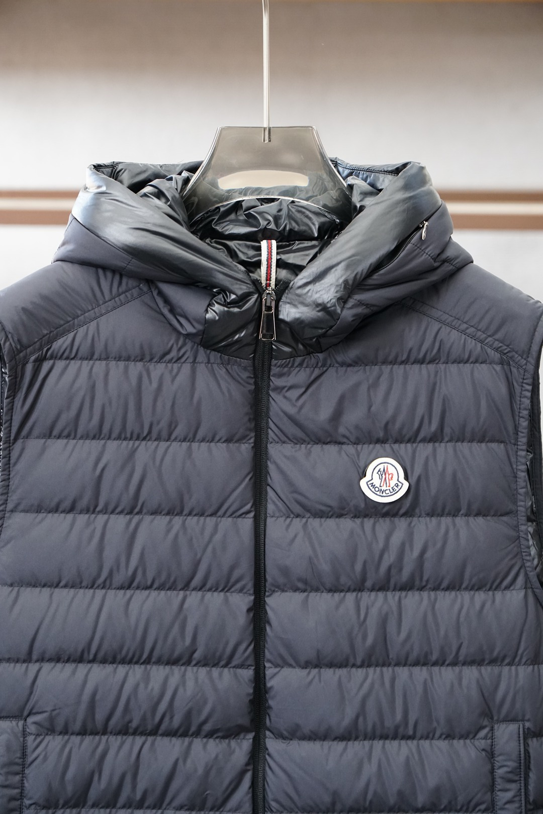 蒙口/25秋冬新款羽绒背心马甲原版1.1顶级打造；官网官，定制YB防风防水尼龙材质 白鹅绒填充内里 整件