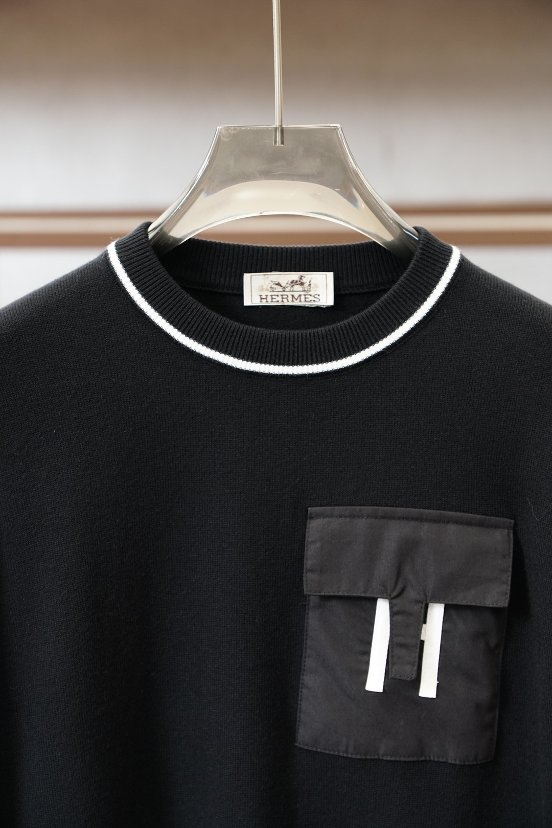 Hermes爱马仕-2025秋冬新款毛衣！💐💐优质羊毛，简约而不简单。休闲圆领款式，日常搭配出街轻松搭配