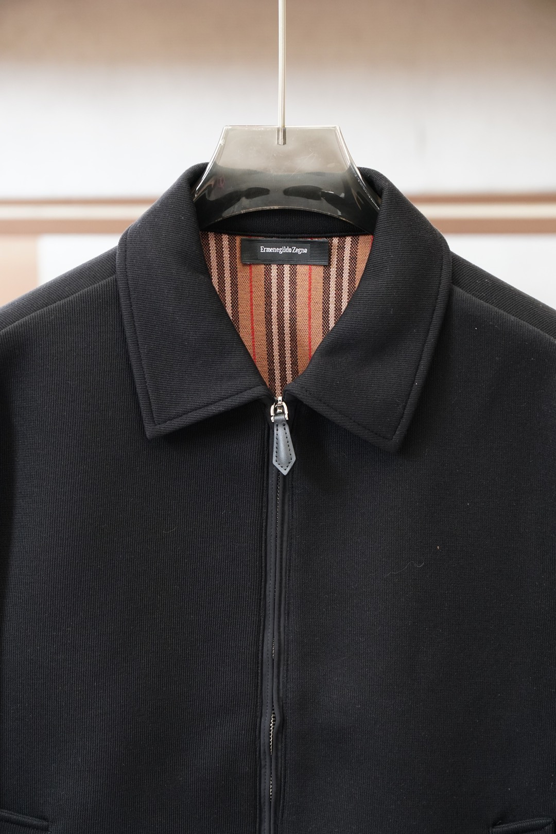 杰尼亚/25秋冬羊毛外套，⚡️⚡️加厚羊毛实穿性强 风格独特。材质，质感细腻硬朗光滑！时尚复古风格浓郁！