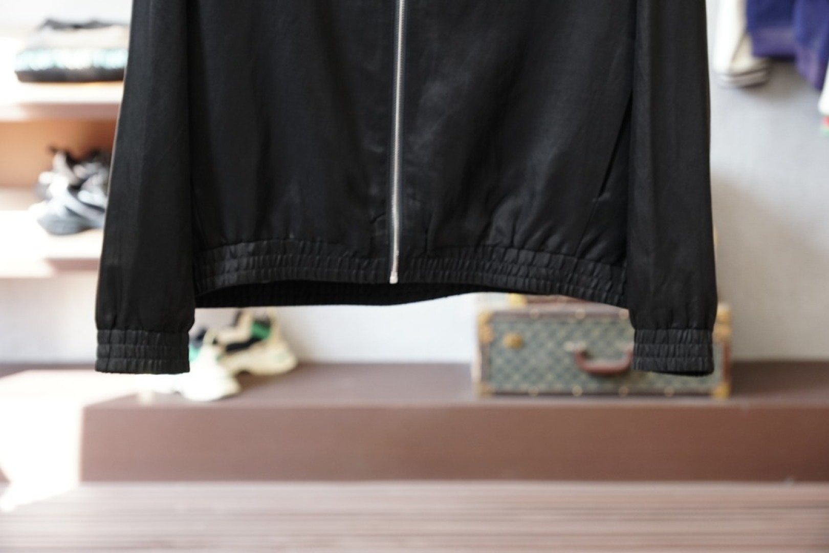 lP🆕-外套26年早春男装新款亚麻材质双面穿立领拉链夹克^_小西装时尚领满满时尚感，可时尚可休闲，颜色：