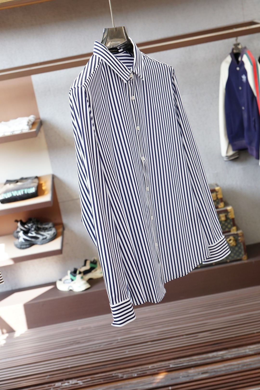 杰尼亚-2026新品 专柜在售 时尚高端商务男装衬衣，设计干净利落整洁，董事长精英必备系列，舒适松弛又不