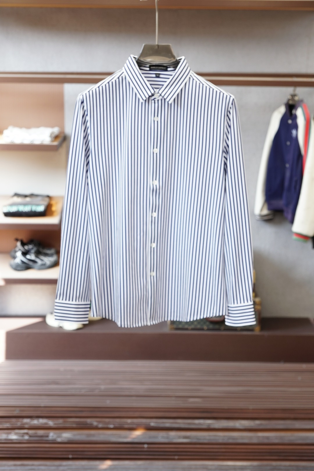 杰尼亚-2026新品 专柜在售 时尚高端商务男装衬衣，设计干净利落整洁，董事长精英必备系列，舒适松弛又不