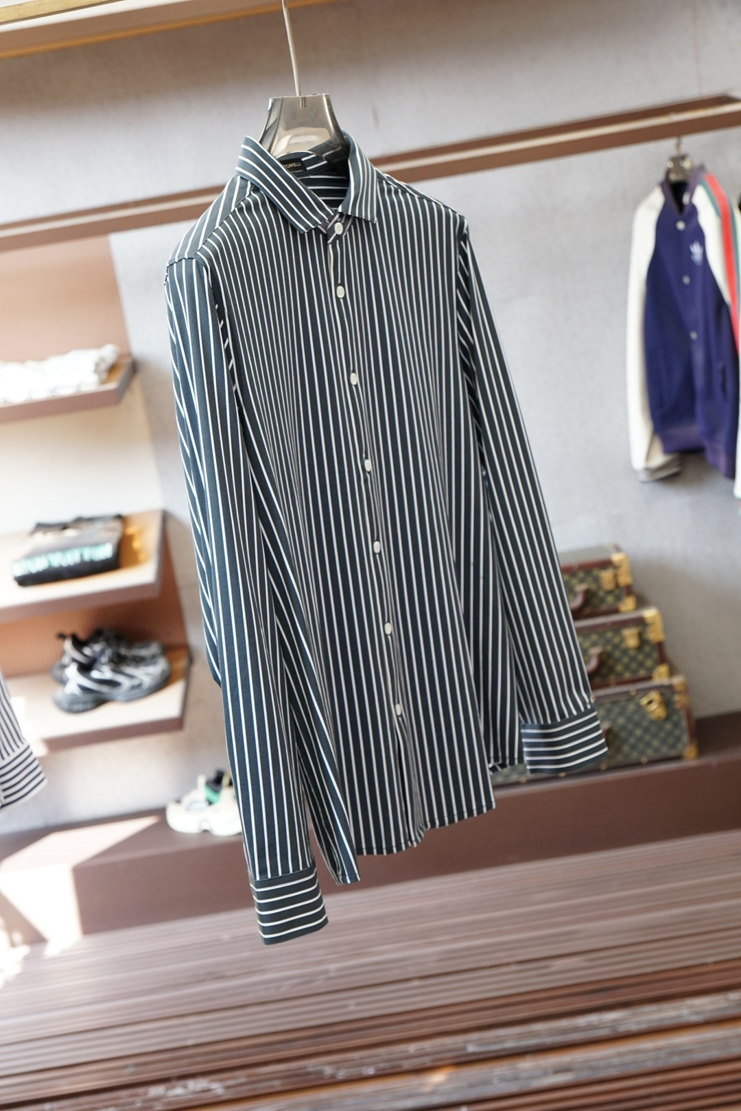 杰尼亚-2026新品 专柜在售 时尚高端商务男装衬衣，设计干净利落整洁，董事长精英必备系列，舒适松弛又不