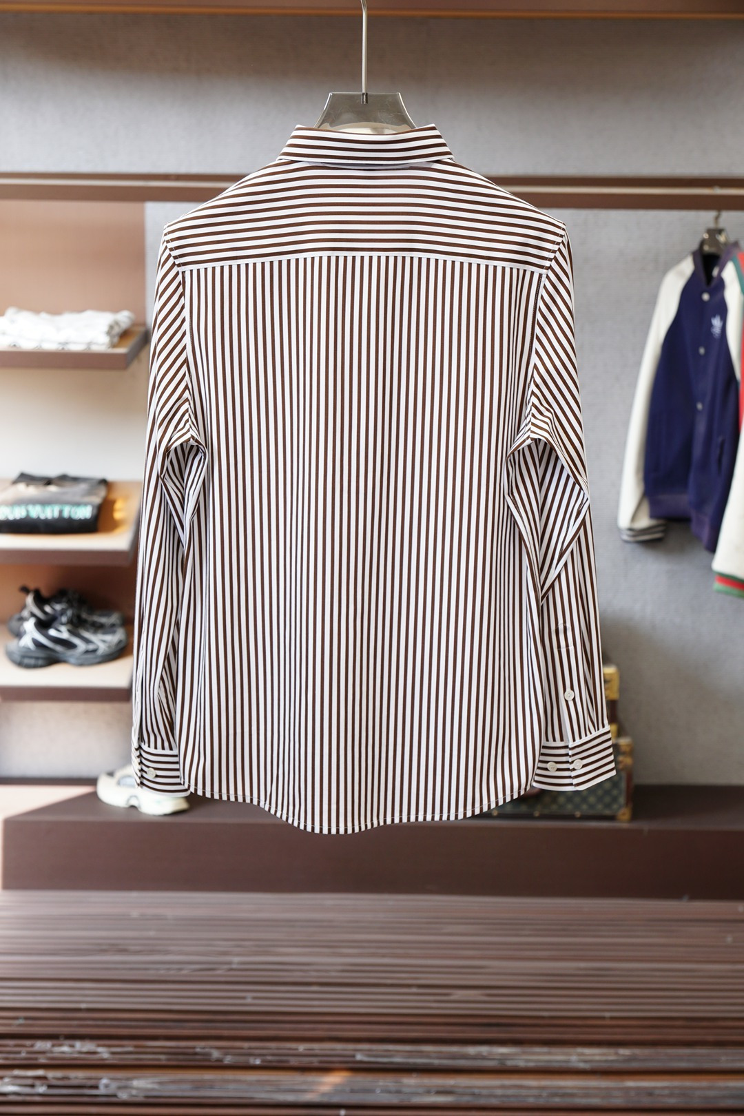 杰尼亚-2026新品 专柜在售 时尚高端商务男装衬衣，设计干净利落整洁，董事长精英必备系列，舒适松弛又不