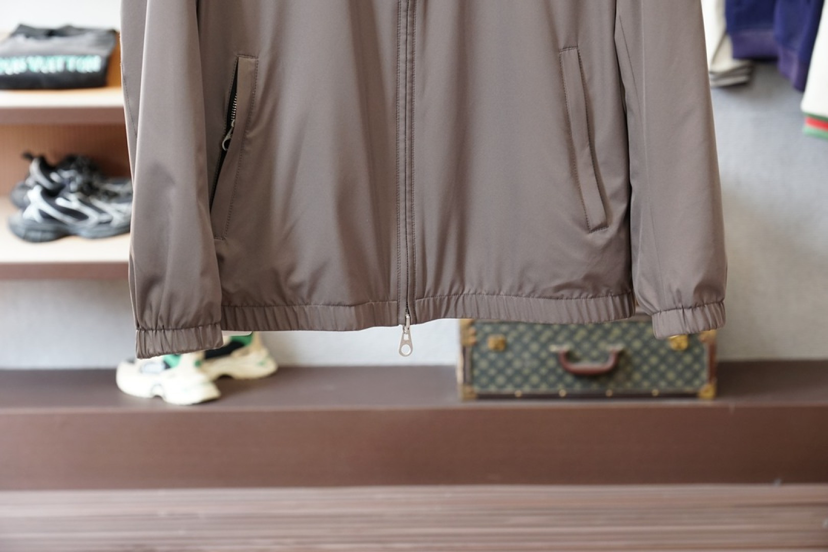 lP🆕-老钱风⚡️⚡️2026早春双面经典男士商务休闲小站领夹克外套.颇具意大利典型风格的时装，贸易公司