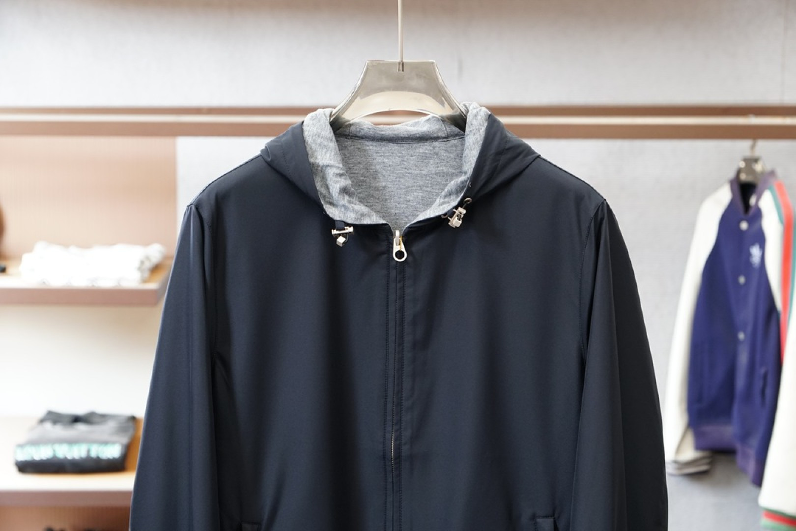 lP🆕-老钱风⚡️⚡️2026早春双面经典男士商务休闲小站领夹克外套.颇具意大利典型风格的时装，贸易公司