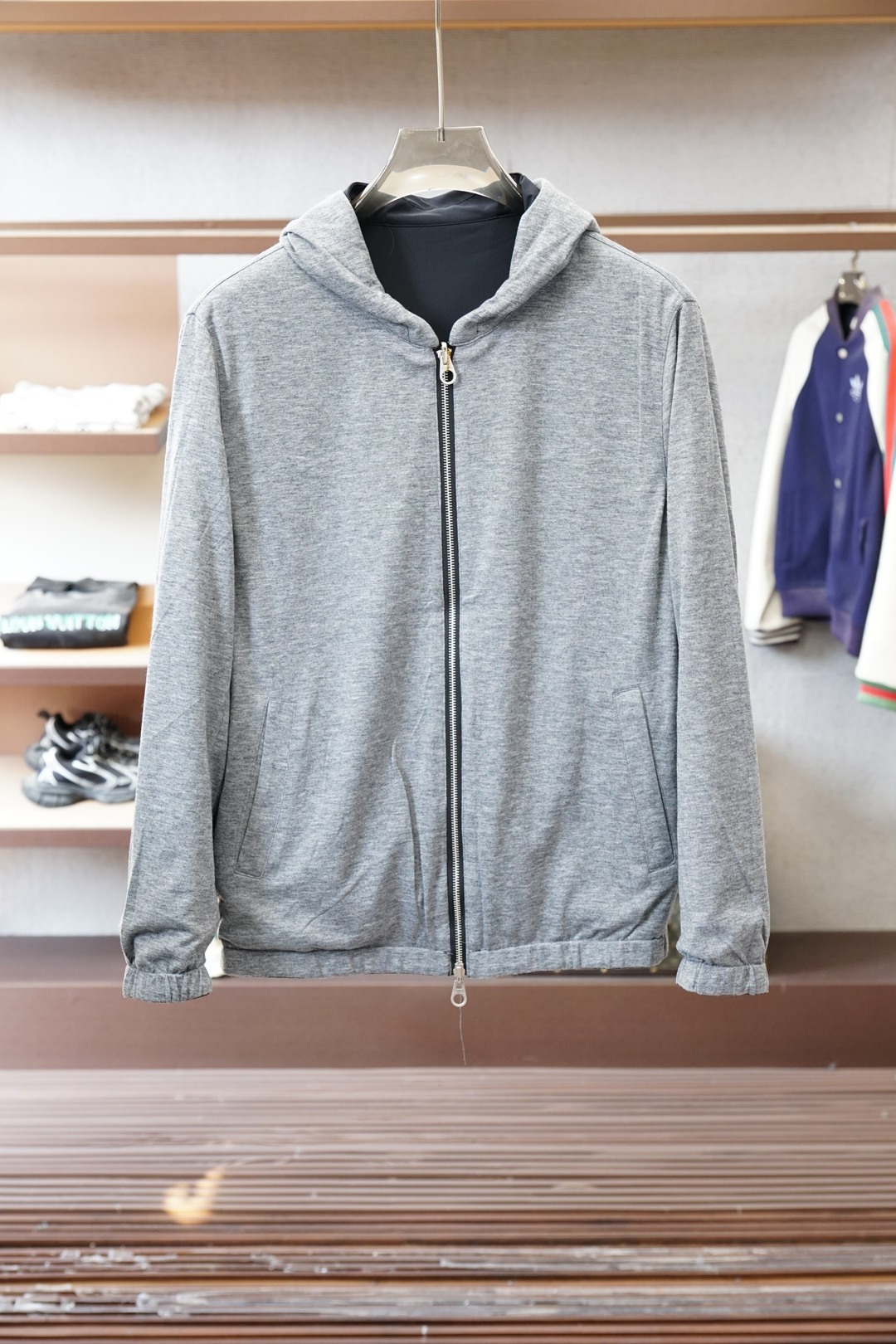 lP🆕-老钱风👏👏2026早春双面经典男士商务休闲小站领夹克外套.颇具意大利典型风格的时装，贸易公司渠道