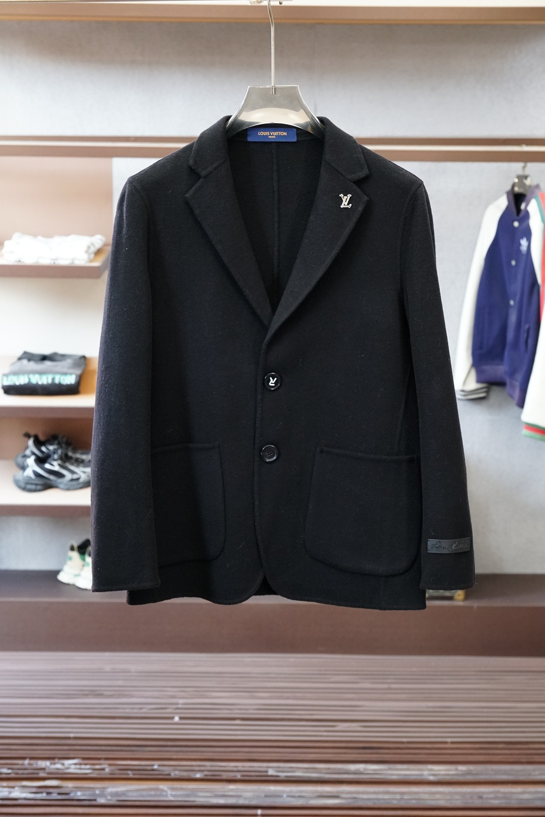 Lv-路易威登/秋冬新品 高级定制 经典之作爆羊毛羊绒外套西装 穿上就不想脱下来 高端好货 高品质进口定