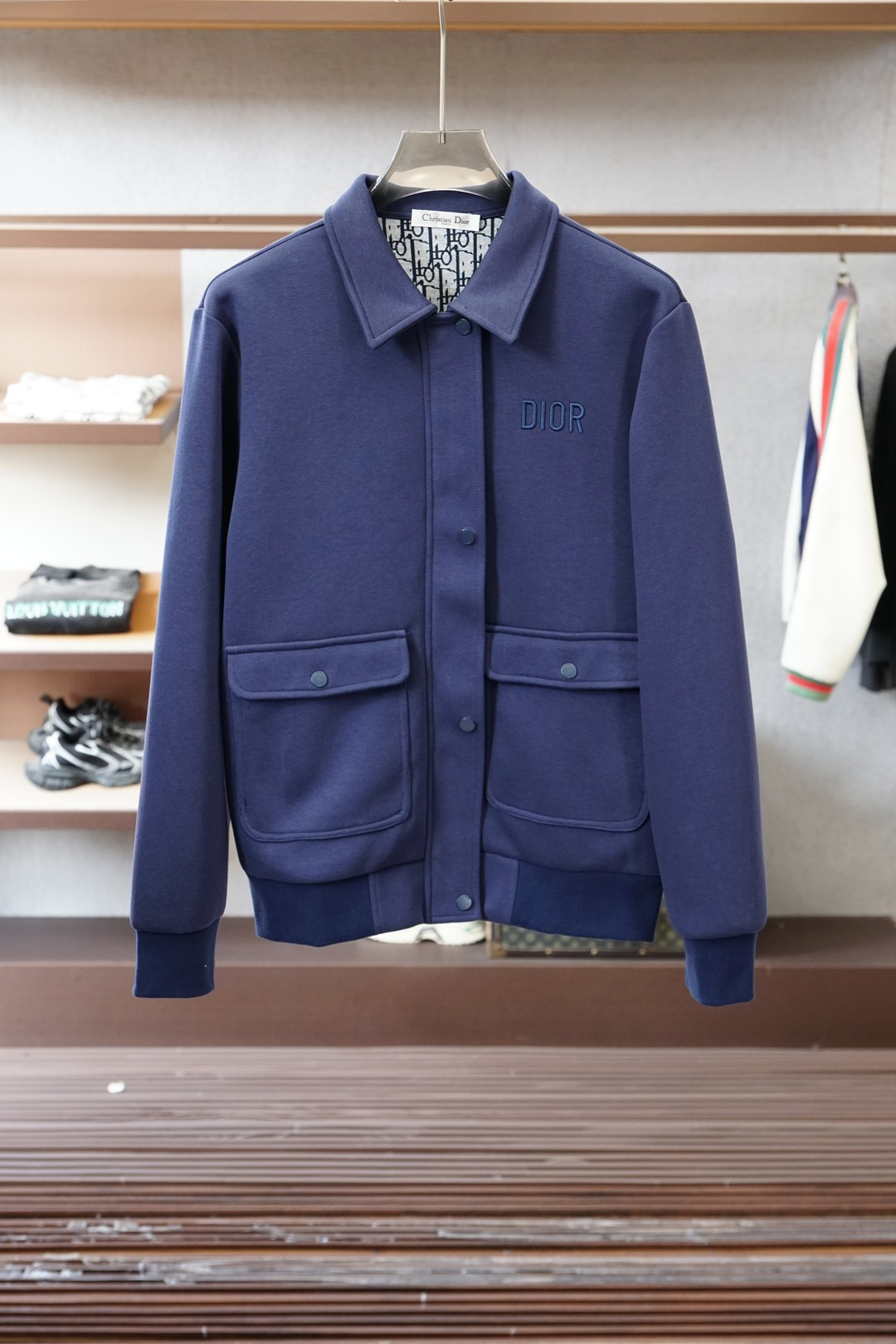 Dior迪奥_套装-2025秋冬系列上新✨ 秋冬新品！时尚男士休闲运动套装👍🏼采用高档定制舒适保暖面料，