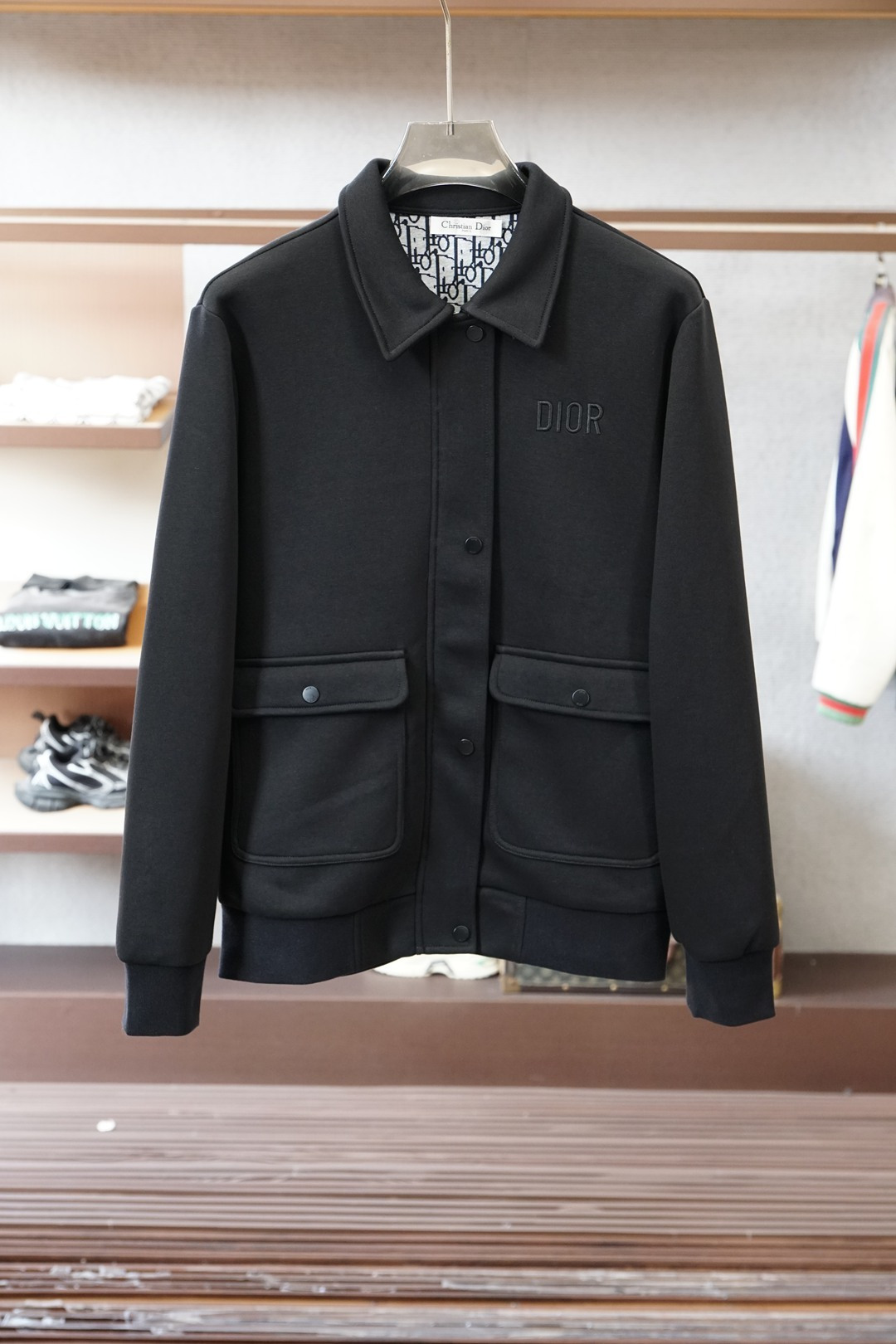 Dior迪奥_套装-2025秋冬系列上新✨ 秋冬新品！时尚男士休闲运动套装👍🏼采用高档定制舒适保暖面料，
