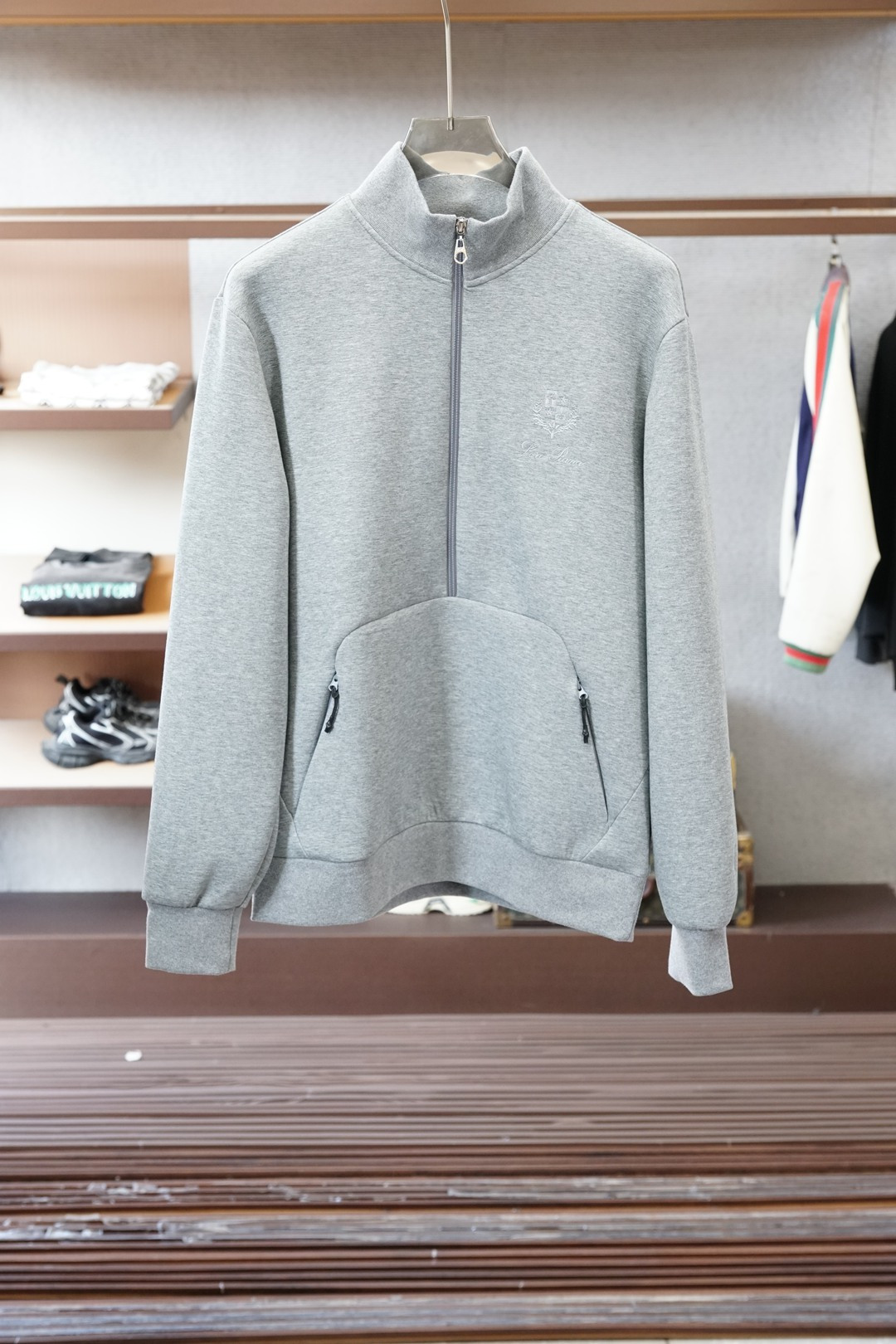 lP🆕-套装-2025秋冬系列上新✨ 秋冬新品！时尚男士休闲运动套装👍🏼采用高档定制舒适保暖面料，高克重