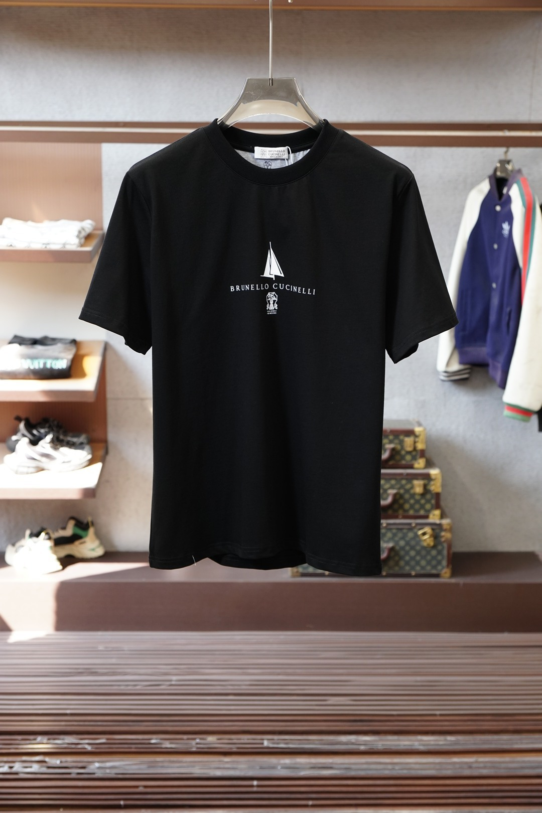 BC帆船印花短袖｜意式低调奢华的天花板✨Brunello Cucinelli这款短袖真的把意式优雅刻进细