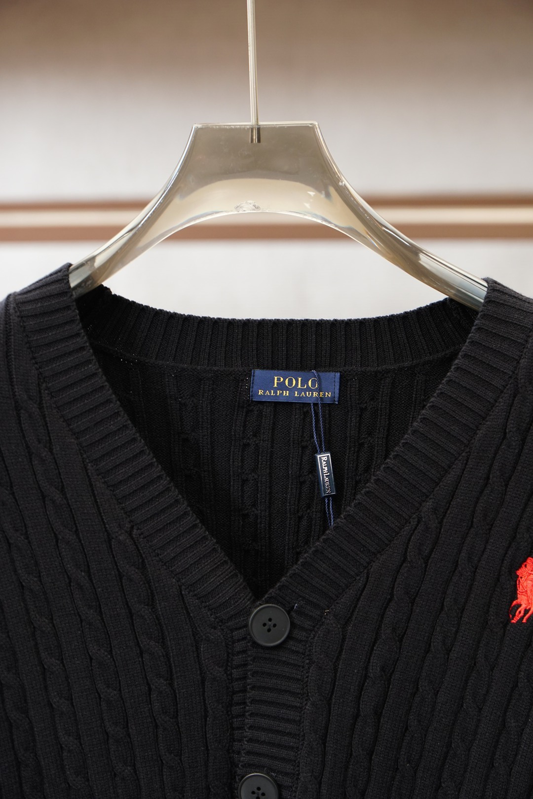 Polo/💞🪷💞2025秋冬经典格子开衫毛衣外套🪷优质羊毛，😘简约而不简单。💞休闲连帽款式，日常搭配出街