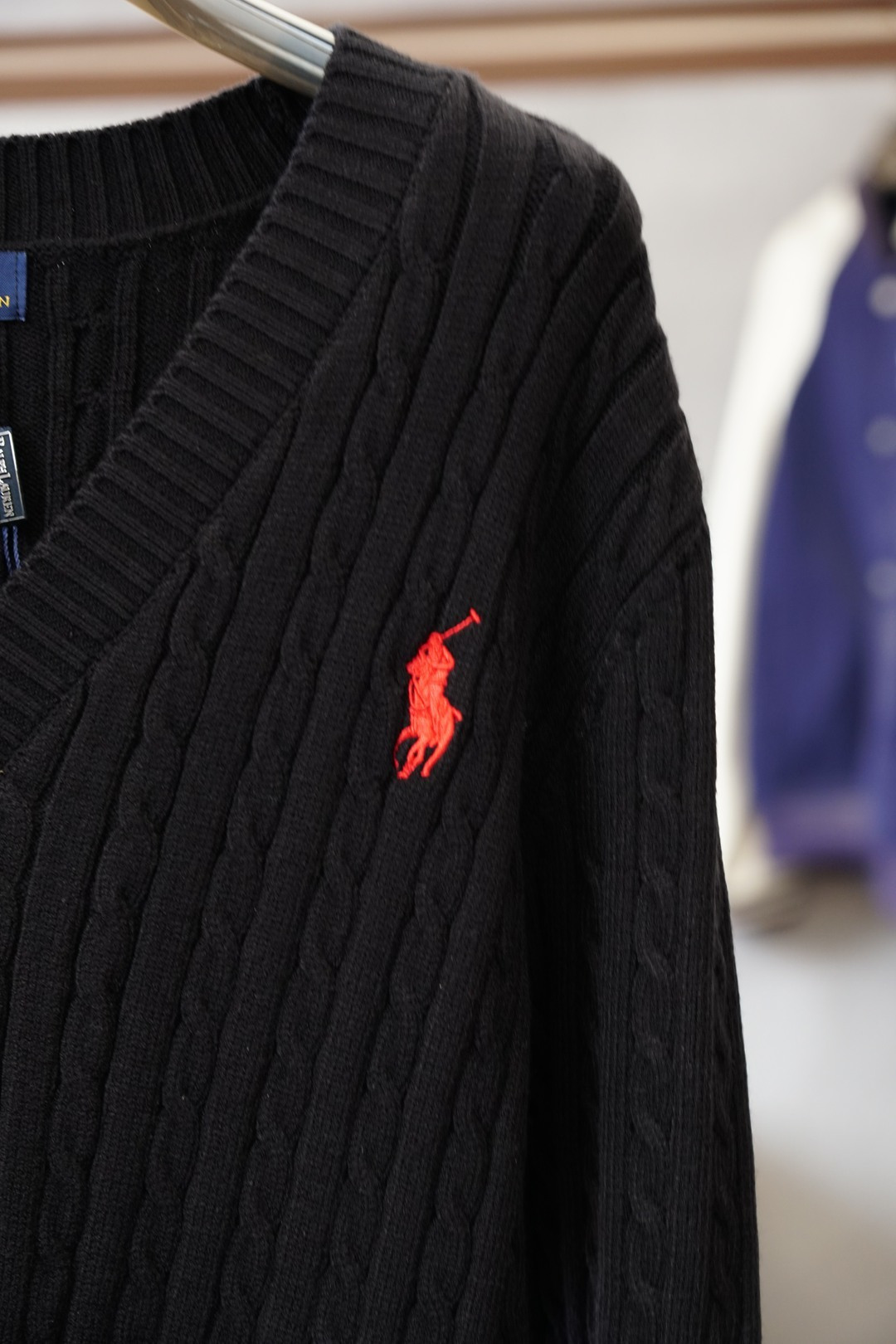 Polo/💞🪷💞2025秋冬经典格子开衫毛衣外套🪷优质羊毛，😘简约而不简单。💞休闲连帽款式，日常搭配出街