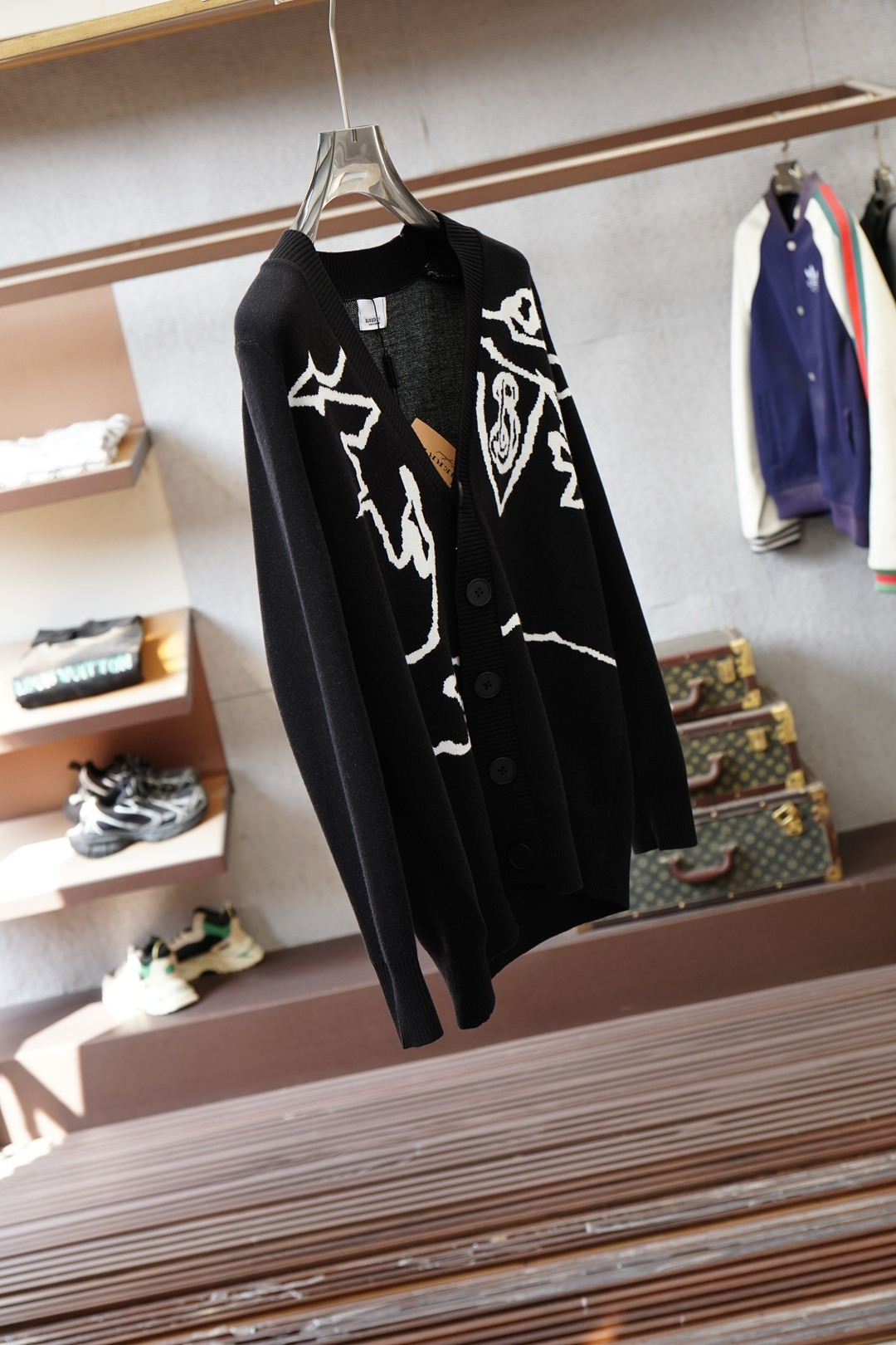 BBR巴宝莉/💞🪷💞2025秋冬开衫毛衣外套🪷优质羊毛，😘简约而不简单。💞休闲连帽款式，日常搭配出街轻松