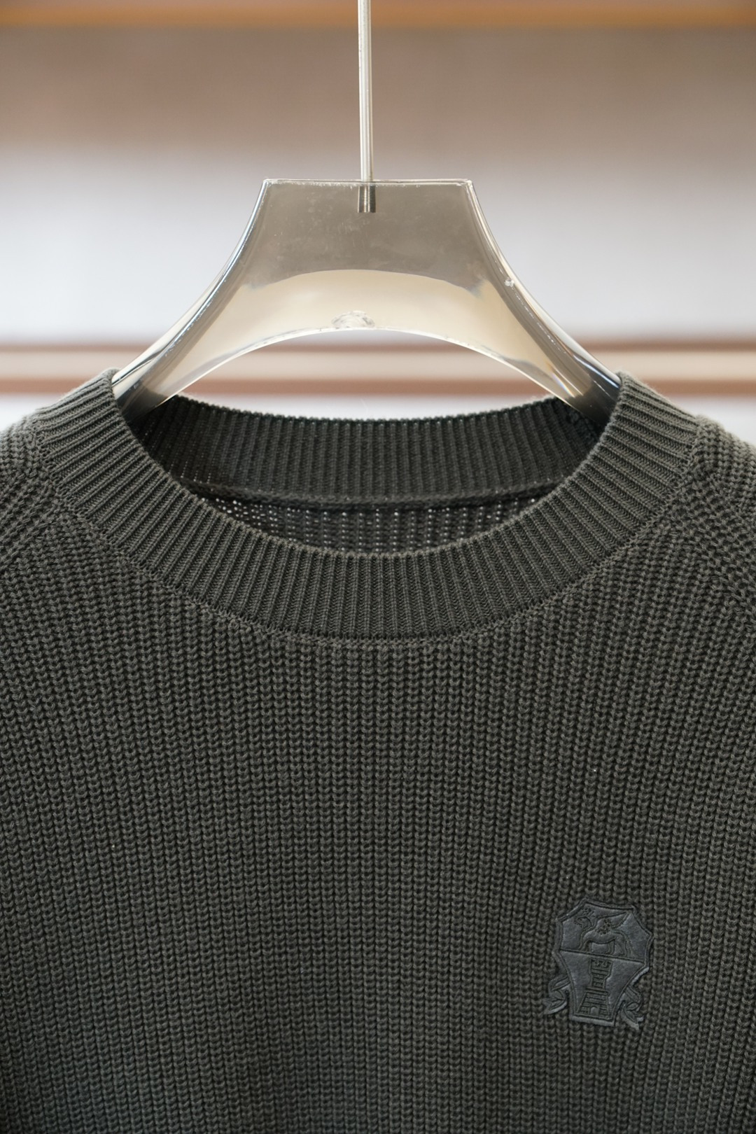 25秋冬新款 BC男士圆领毛衣，羊毛混纺面料 高品质天然纤维加倍呵护肌肤。整件衣服手感细腻 软糯 绵柔 