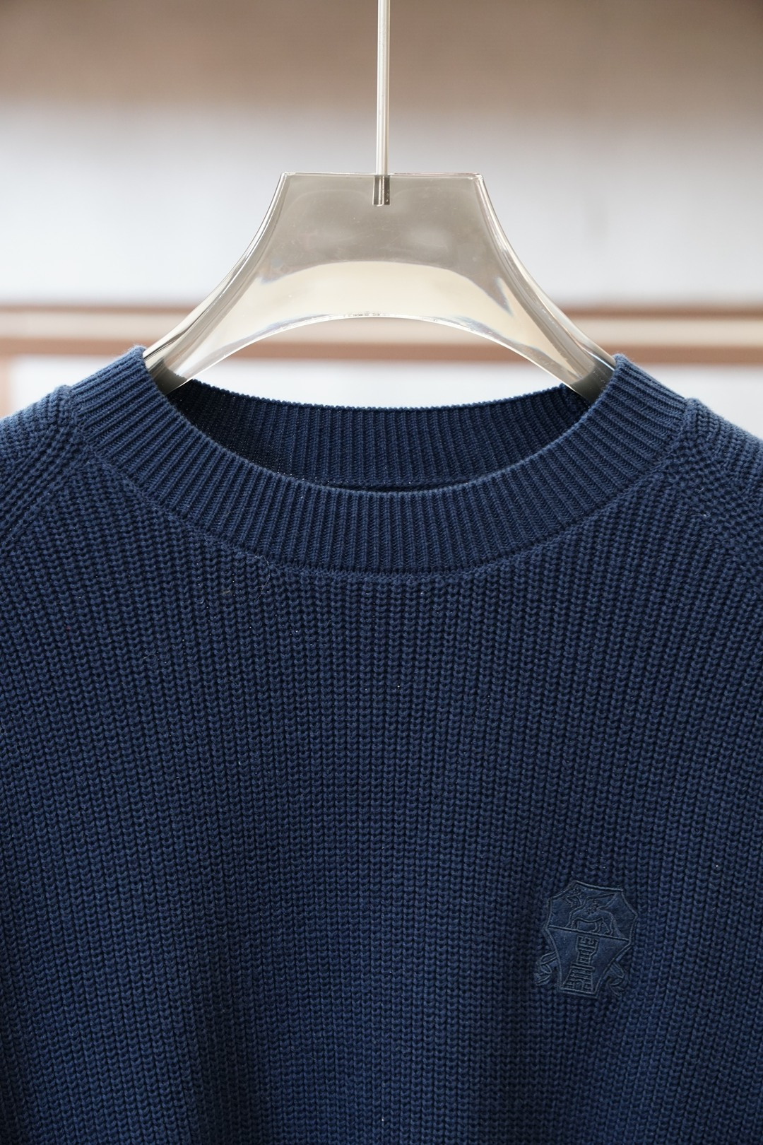 25秋冬新款 BC男士圆领毛衣，羊毛混纺面料 高品质天然纤维加倍呵护肌肤。整件衣服手感细腻 软糯 绵柔 