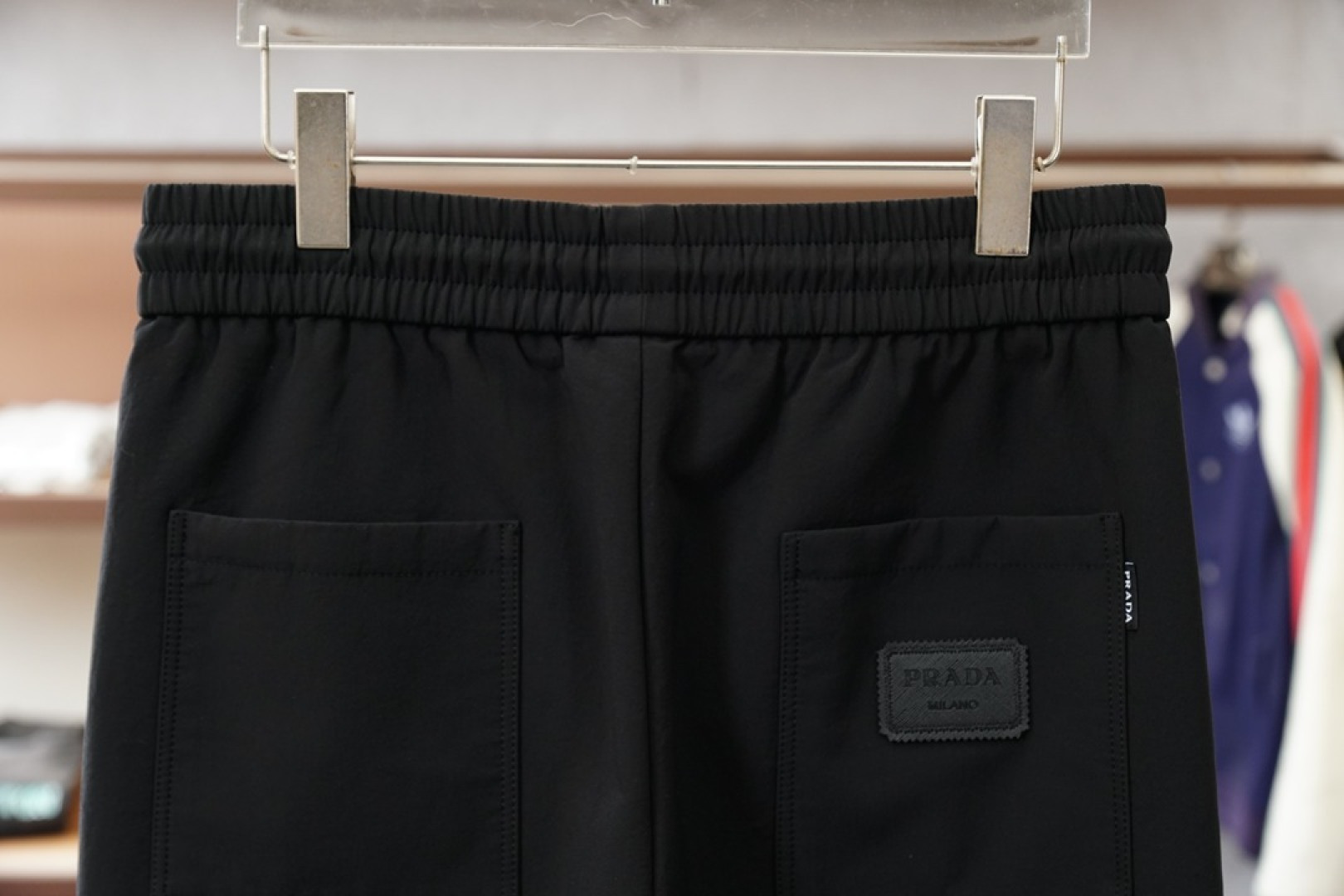 Prada普拉达-25秋冬 加厚🌟🌟男士精品休闲直筒裤史上最强修饰腿型拉长身材比例，.意大利🇮🇹进口面料