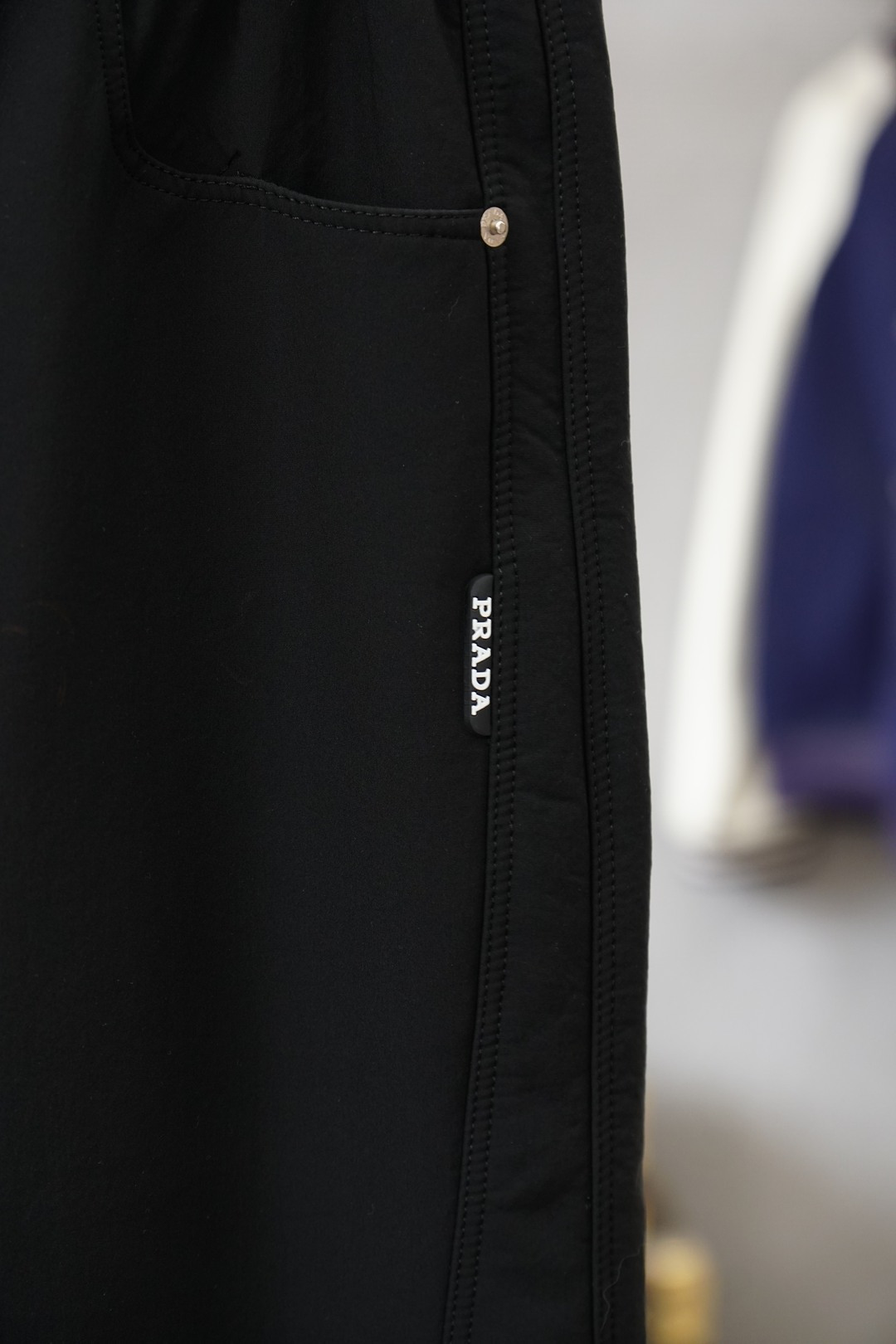 Prada普拉达-25秋冬 加厚🌟🌟男士精品休闲直筒裤史上最强修饰腿型拉长身材比例，.意大利🇮🇹进口面料