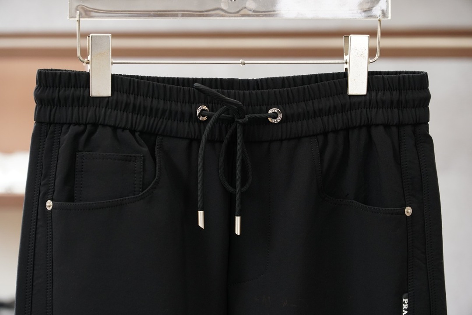 Prada普拉达-25秋冬 加厚🌟🌟男士精品休闲直筒裤史上最强修饰腿型拉长身材比例，.意大利🇮🇹进口面料