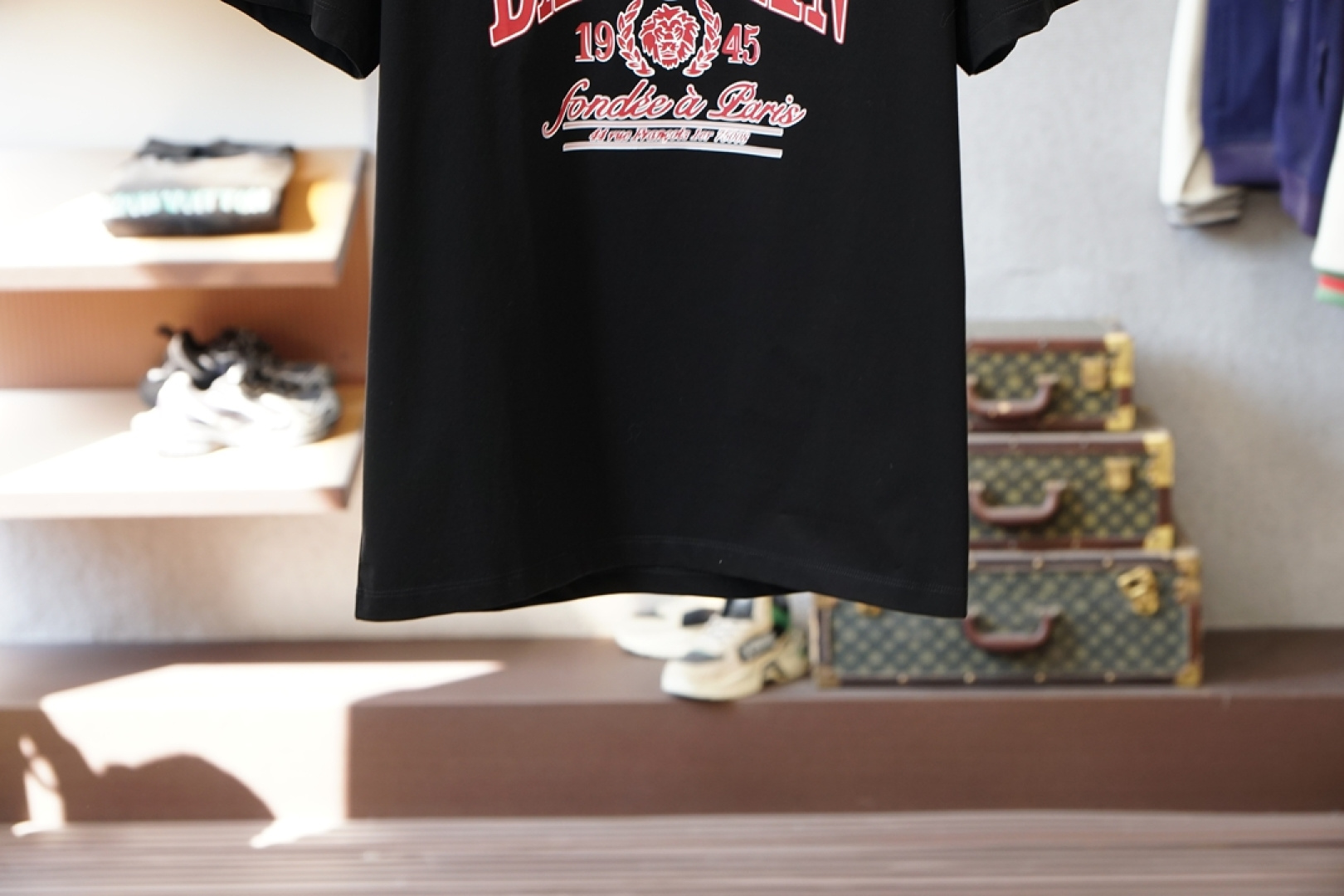 巴尔曼❤️👾❤️Balmain.SS26春夏字母印花标识短袖T恤，🏆🏆🍖正面饰“Balmain Pari