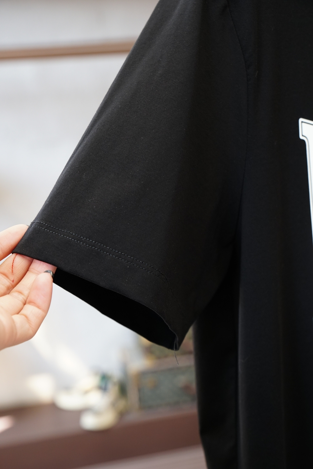 巴尔曼❤️👾❤️Balmain.SS26春夏字母印花标识短袖T恤，🏆🏆🍖正面饰“Balmain Pari