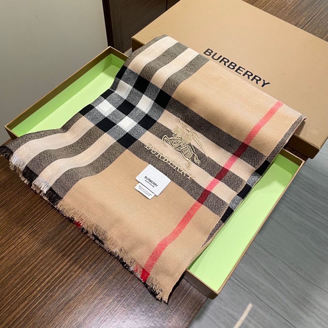 💟👍重磅推荐⚠️原单❗️专柜新款同步上新🎀巴宝利BURBERRY-ENGLAND✨爆款澳洲进口纯羊绒格子