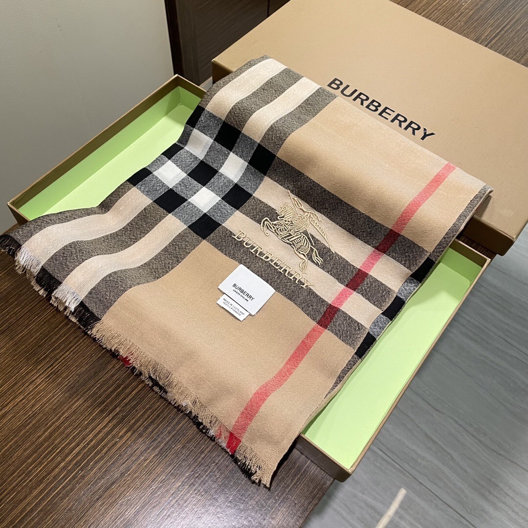 💟👍重磅推荐⚠️原单❗️专柜新款同步上新🎀巴宝利BURBERRY-ENGLAND✨爆款澳洲进口纯羊绒格子