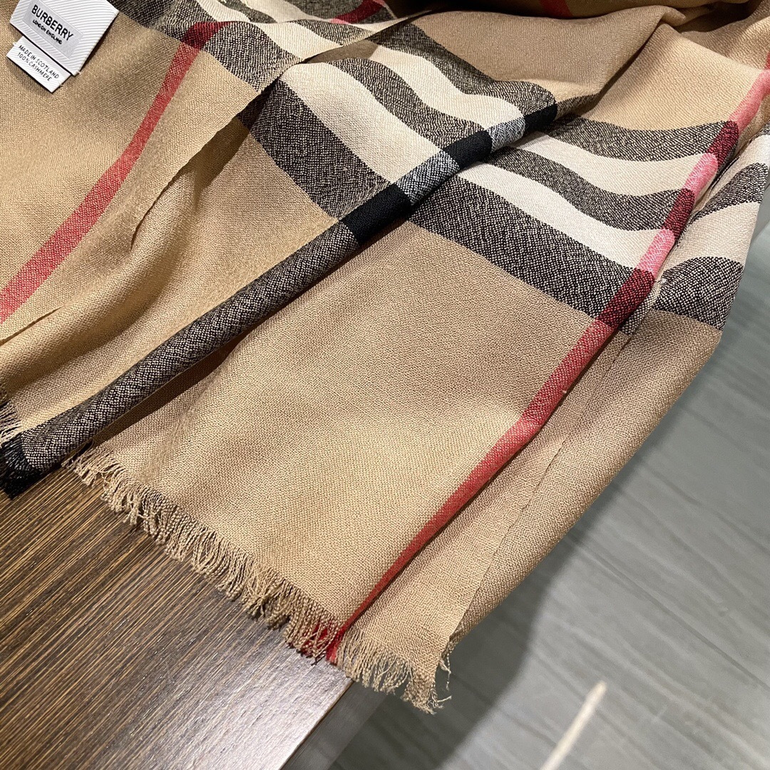 💟👍重磅推荐⚠️原单❗️专柜新款同步上新🎀巴宝利BURBERRY-ENGLAND✨爆款澳洲进口纯羊绒格子