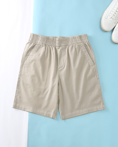 Men's Classic Casual Fit Shorts Elastic Waist Summer Beach Shorts 1 Men's Classic Casual Fit Shorts Elastic Waist Summer Beach Shorts