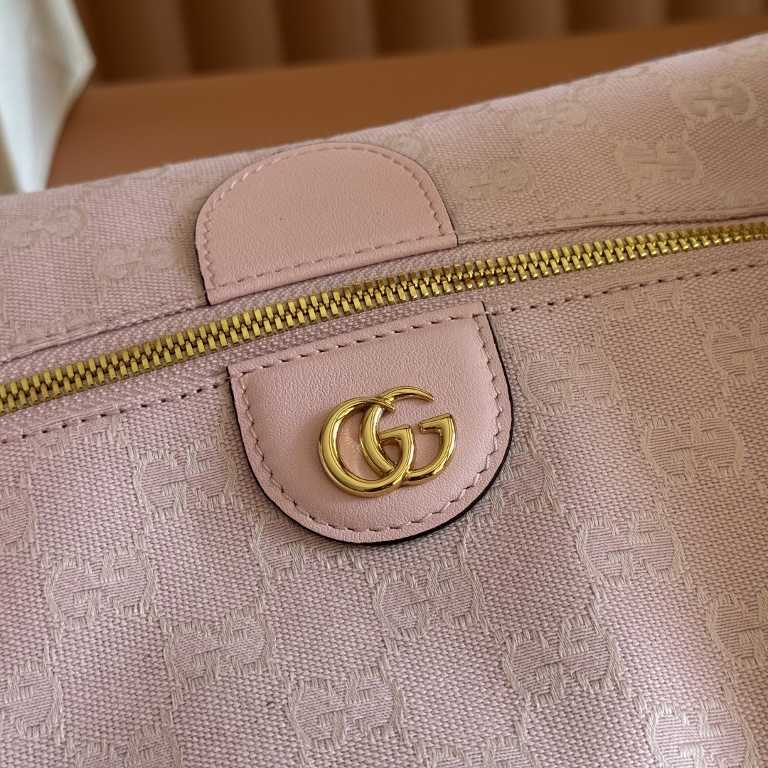 Gucci Pink GG canvas shoulder everyday