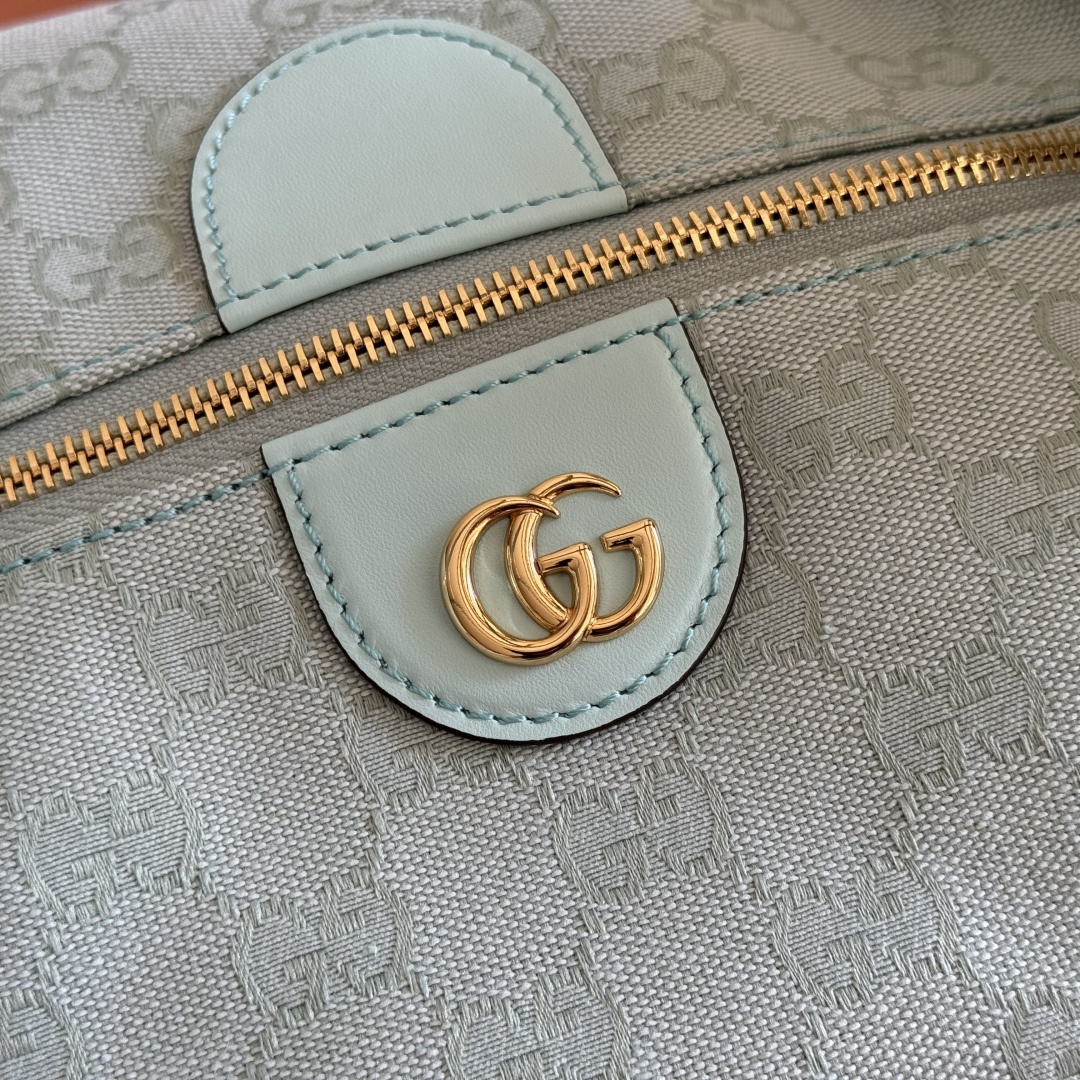 Gucci Vanity Series Light Blue GG Canvas shoulder everyday