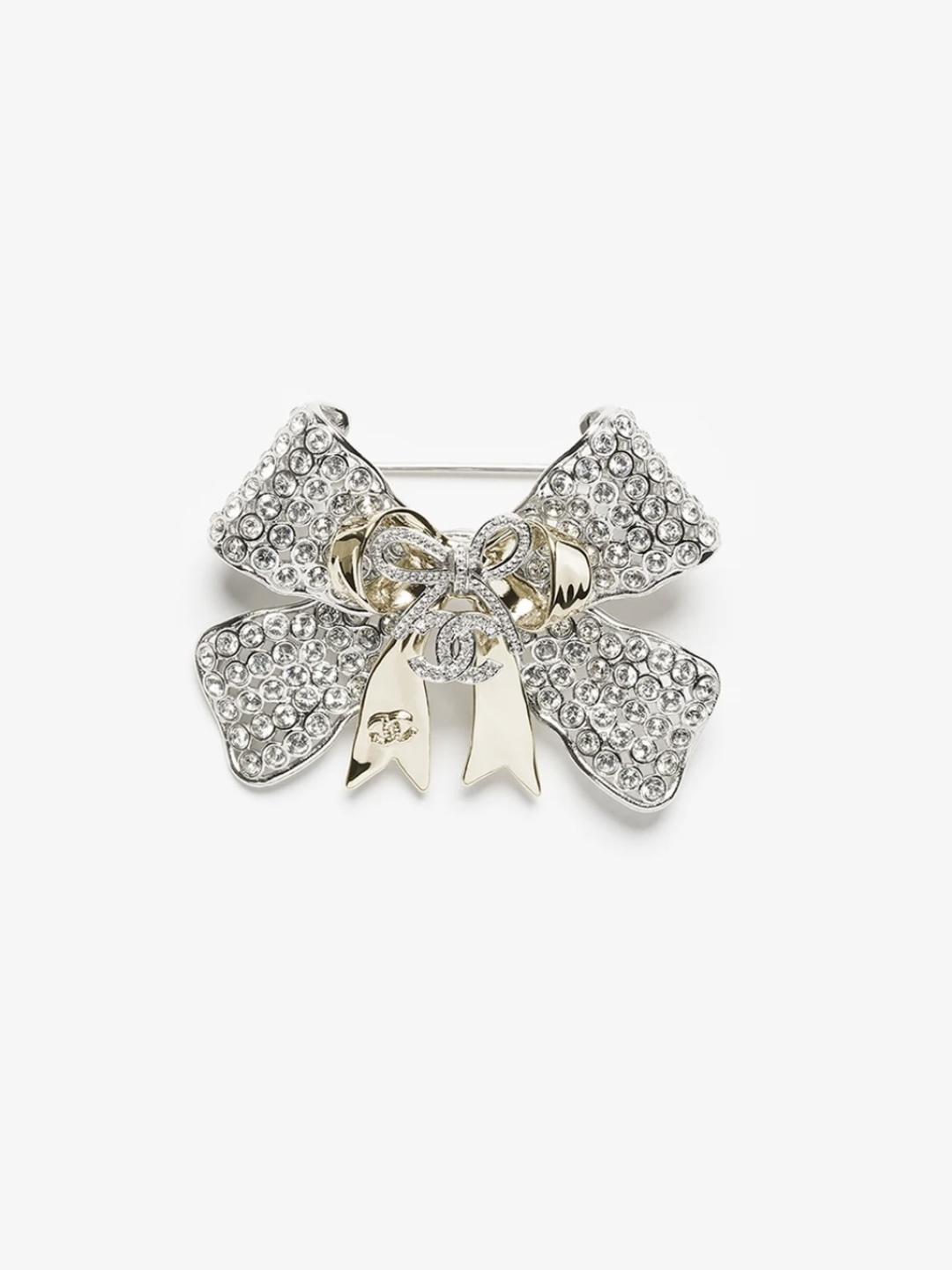 NO:688912,Ch@nel25K heavy-duty bow full diamond color matching brooch, Chanel brooch, chanel, brooch, breastpin19860909Ch@nel25K重工款蝴蝶结满钻拼色胸针,香奈儿胸针,chanel,brooch，breastpin,Jewelry