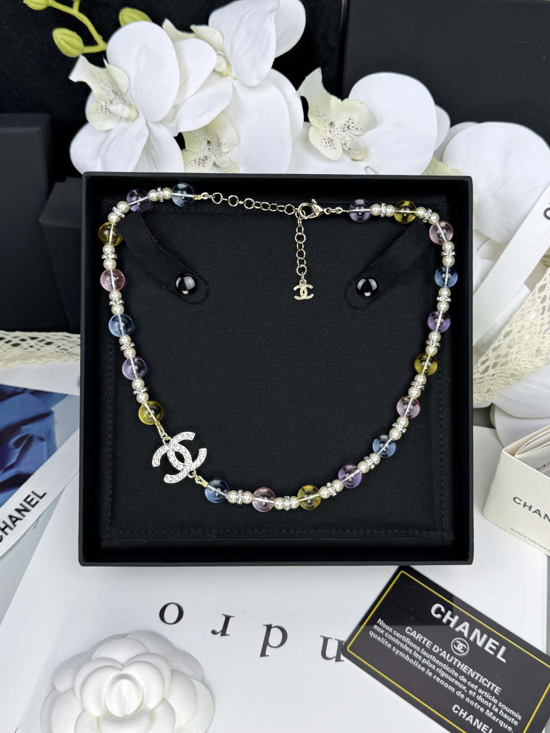 NO:677951,Ch@nel26C early spring new color transparent resin necklace, Chanel necklace, chanel,necklace19860909Ch@nel26C早春新款彩色透明树脂项链,香奈儿项链,chanel,necklace,Jewelry