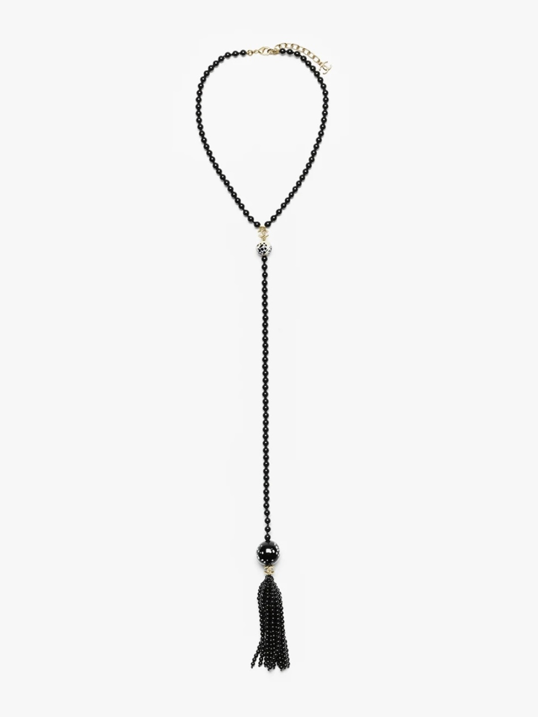 NO:921683,Ch@nel25A black pearl glass bead element tassel long necklace, Chanel necklace, chanel,necklace19860909Ch@nel25A黑色珍珠琉璃珠元素流苏长款项链,香奈儿项链,chanel,necklace,Jewelry