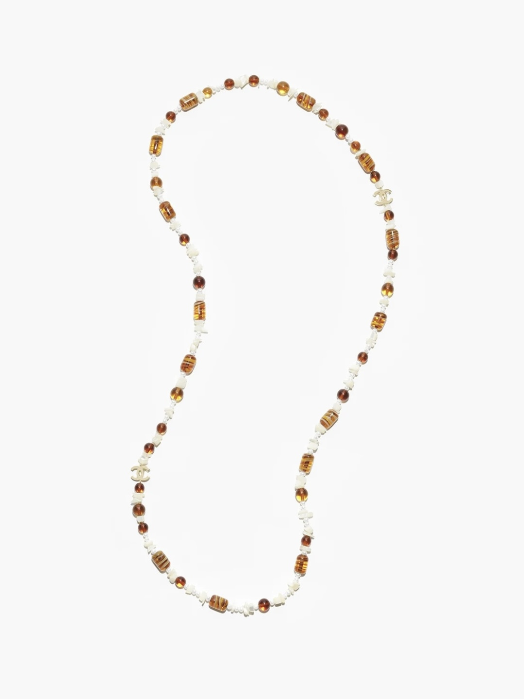 NO:938545,Ch@nel26M beach series amber white stone beaded long necklace sweater necklace, Chanel necklace, chanel, sweaters, necklace19860909Ch@nel26M沙滩系列琥珀白色石头串珠长款项链毛衣链,香奈儿项链,chanel,sweaters,necklace,Jewelry