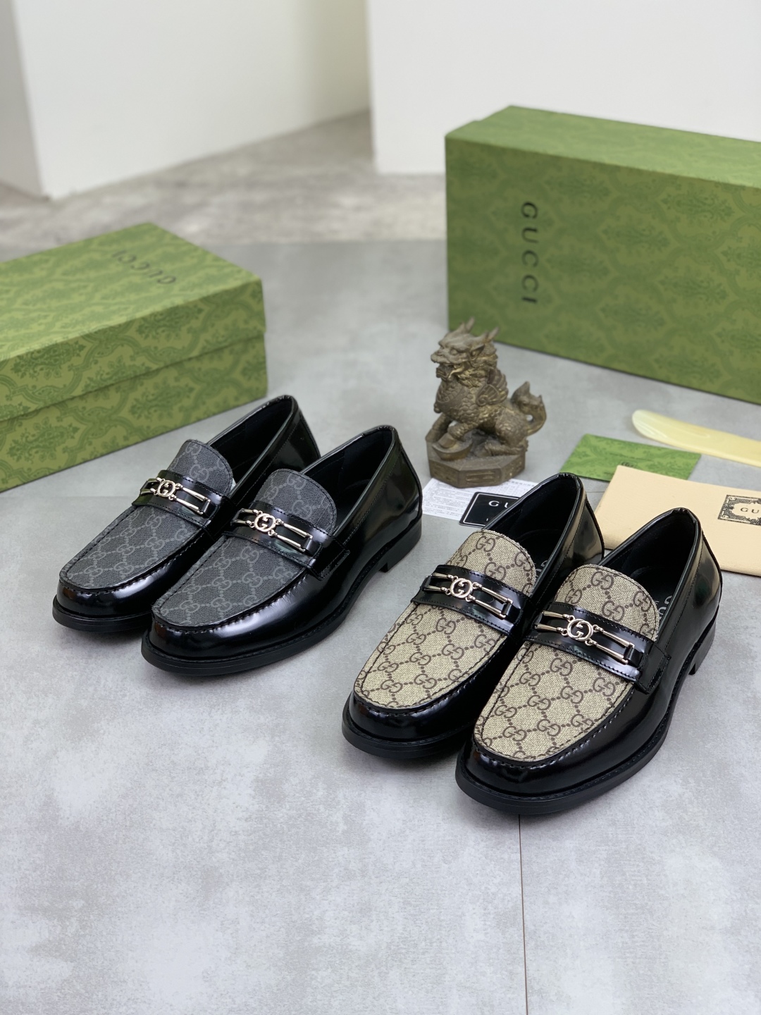 Gucci Men's Formal Business Leather Shoes With Metal Buckle 11 cmp i1741713712914 8310 0 9