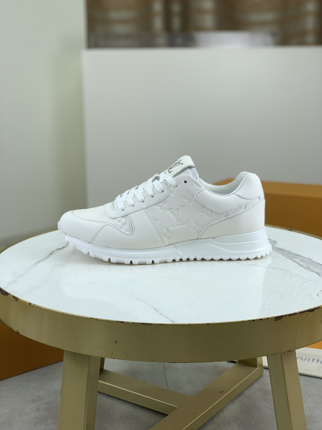 Louis Vuitton White Leather Run 55 Sneaker 2 cmp i1741863257433 4830 0 0