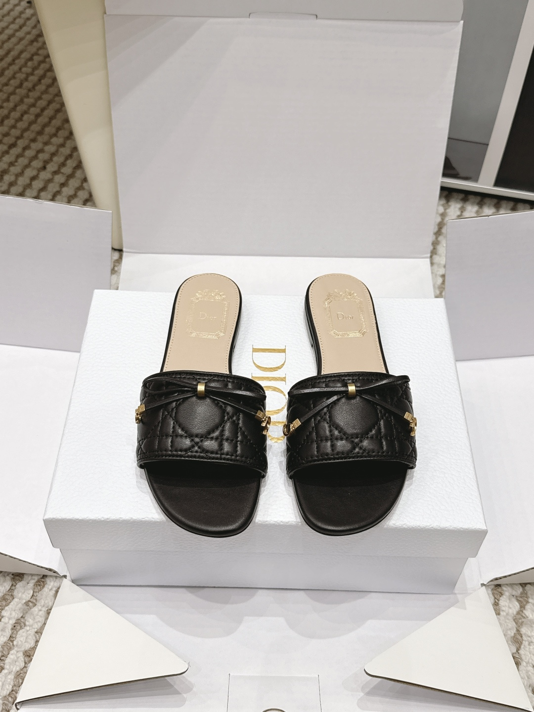 Dior Dior 迪奥26款Oblique凉拖​​鞋 平底 粗跟拖鞋