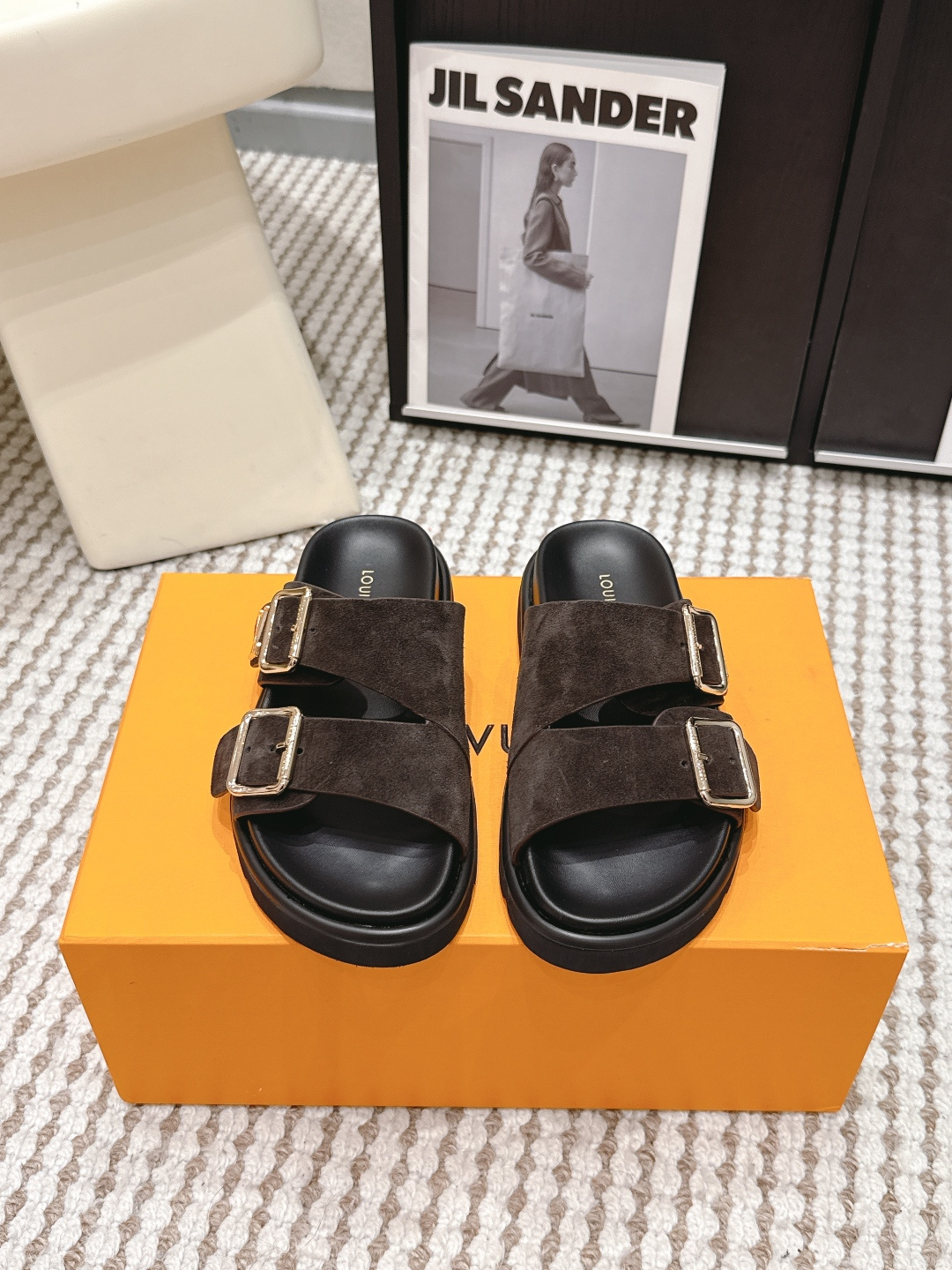 LV Style Leather Women's Shoes Lookbook Reference image 1