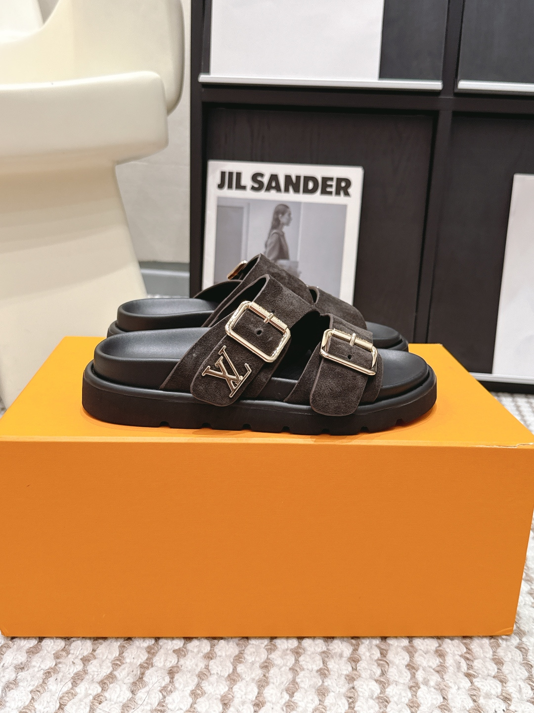 LV Style Leather Women's Shoes Lookbook Reference image 2