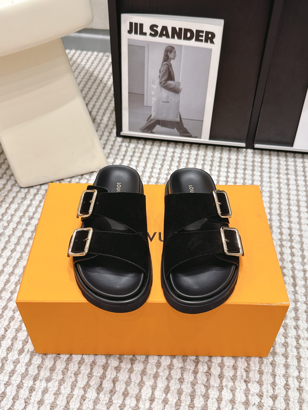 LV Style Leather Women's Shoes Lookbook Reference image 1