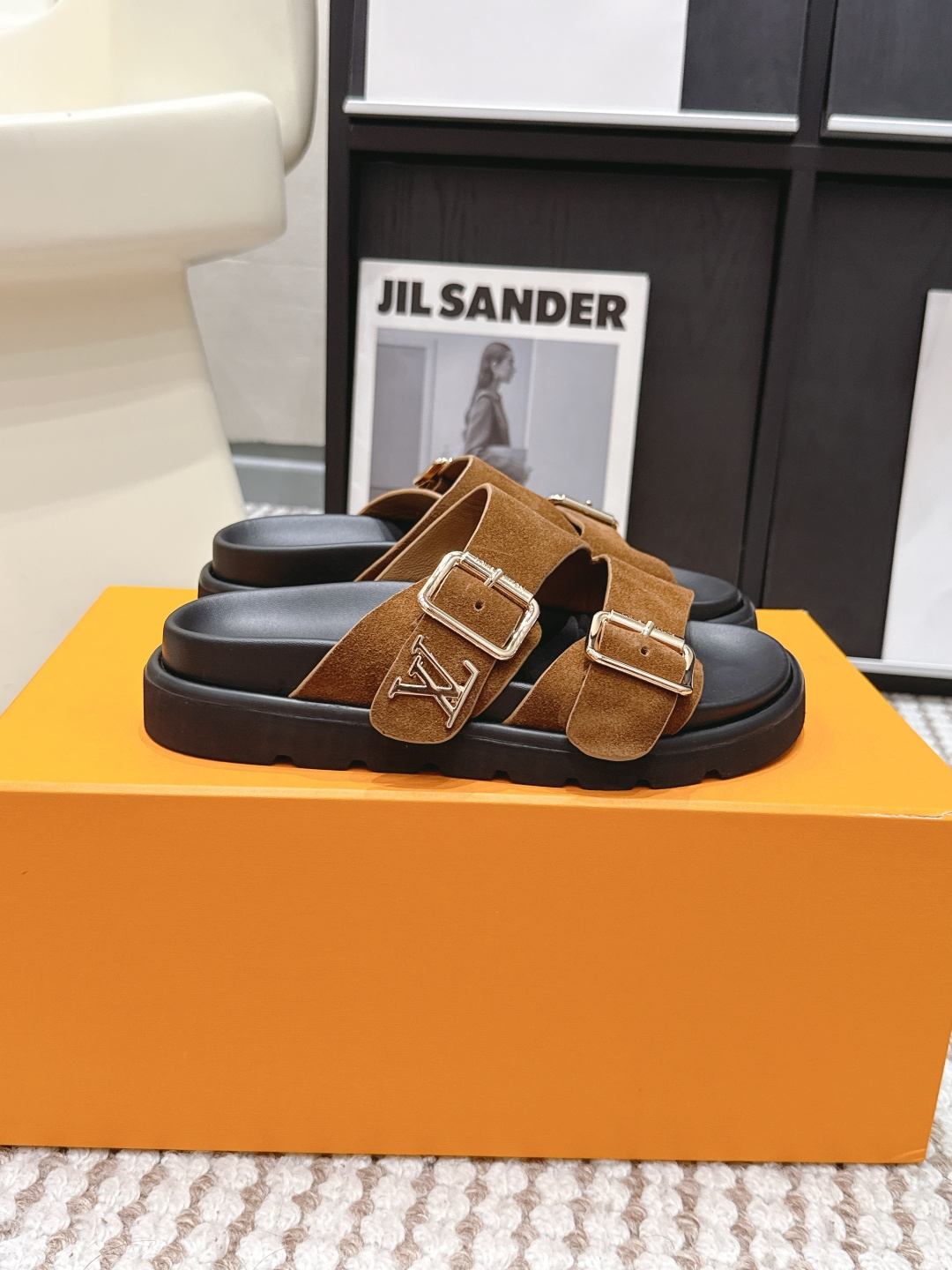 LV Style Leather Women's Shoes Lookbook Reference image 2