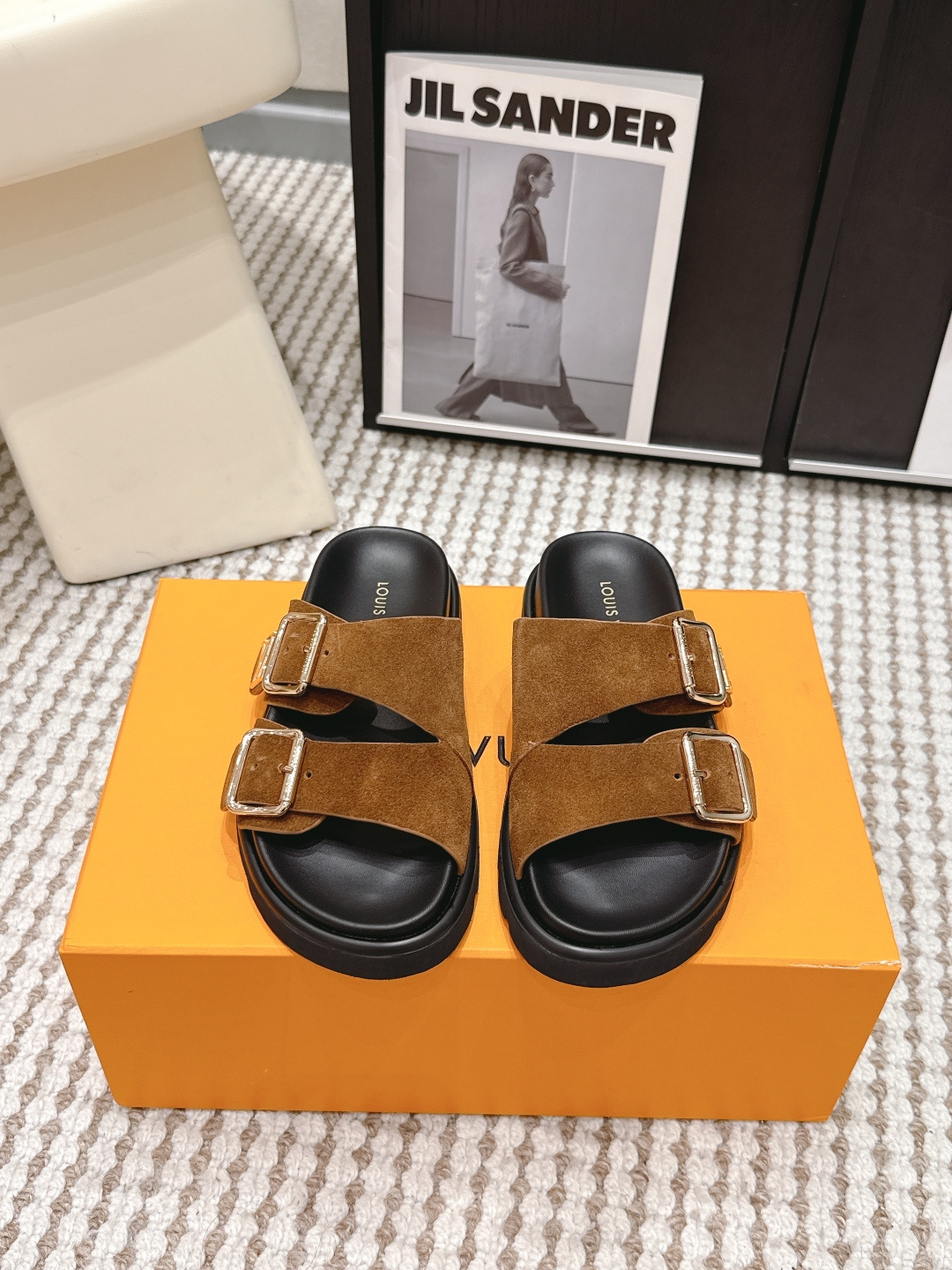 LV Style Leather Women's Shoes Lookbook Reference image 1