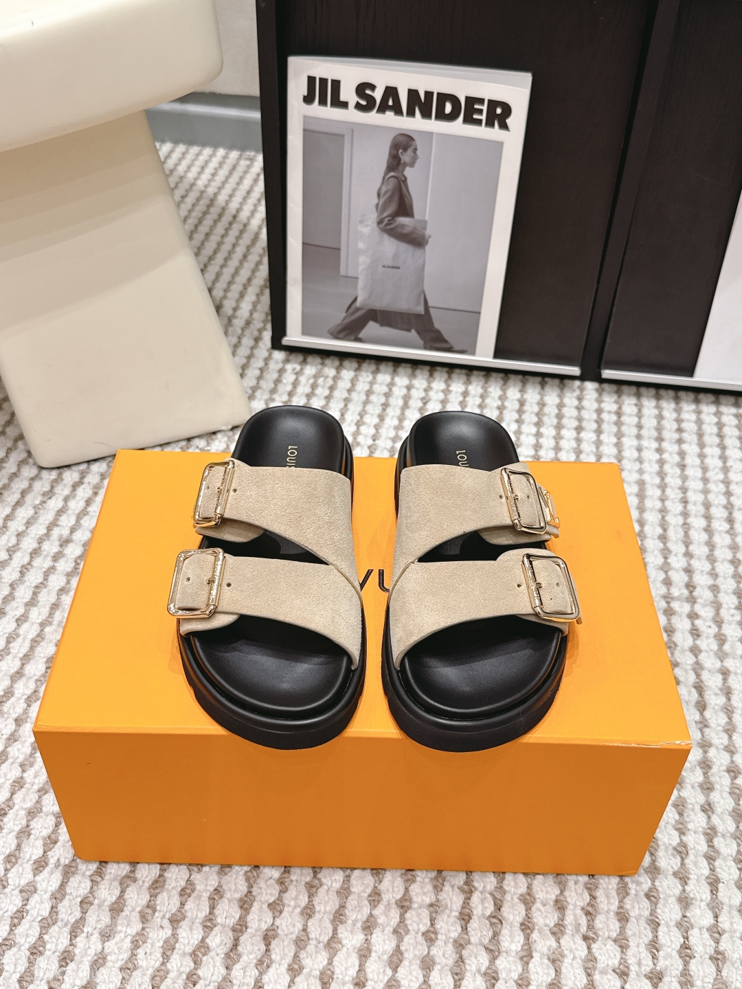 LV Style Leather Women's Shoes Lookbook Reference image 1