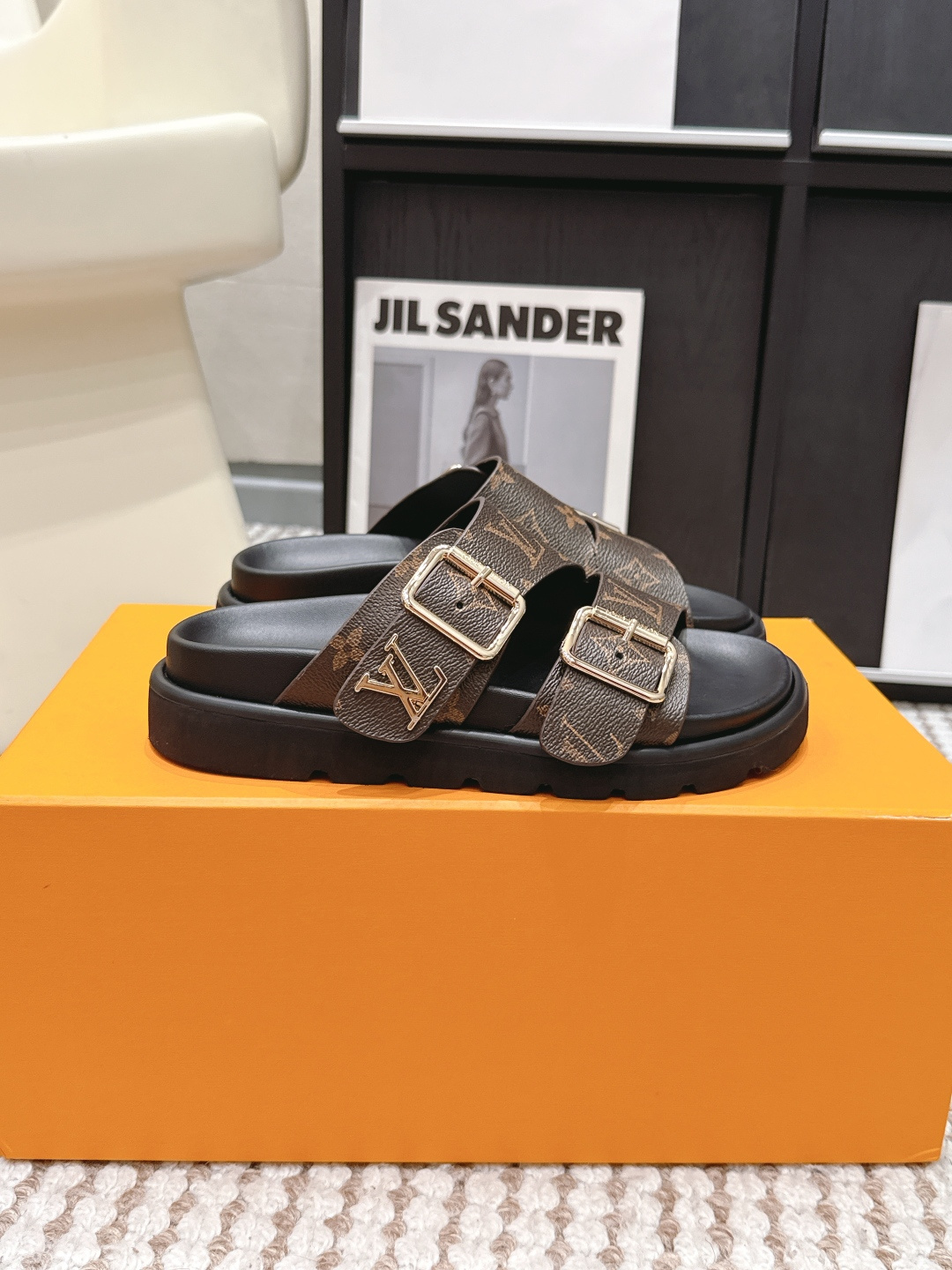 LV Style Leather Women's Shoes Lookbook Reference image 2