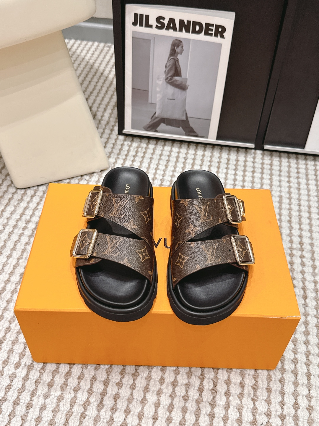 LV Style Leather Women's Shoes Lookbook Reference image 1