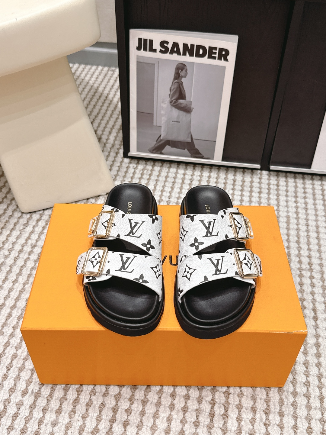 LV Style Leather Women's Shoes Lookbook Reference image 1