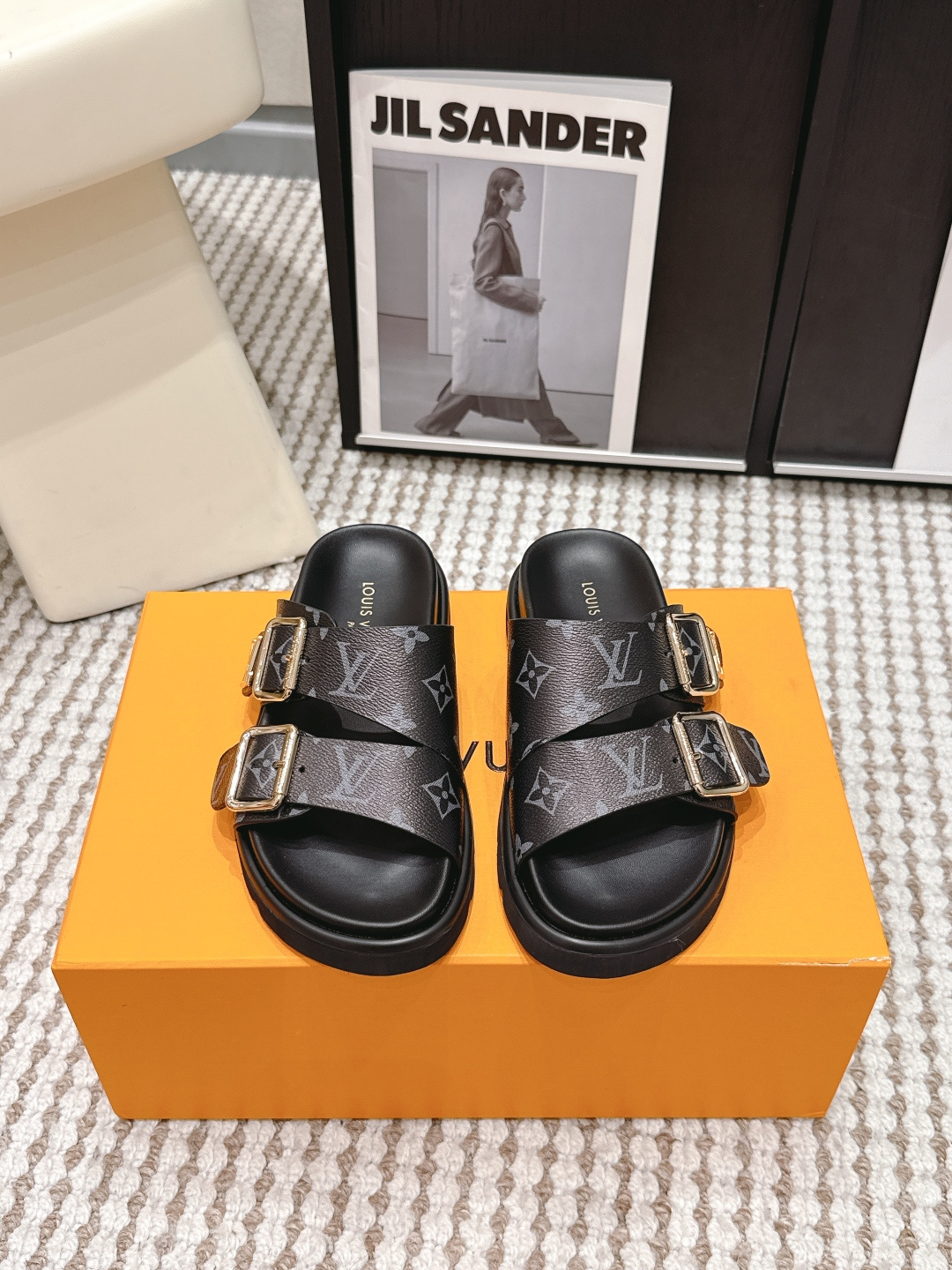 LV Style Leather Women's Shoes Lookbook Reference image 1