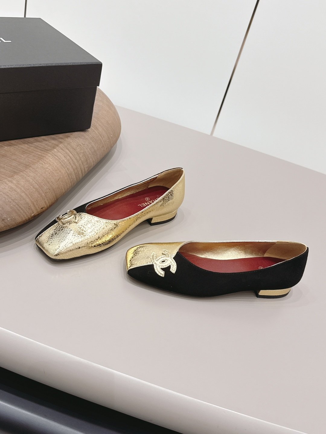 Chanel Style Leather Women's Shoes Lookbook Reference image 2